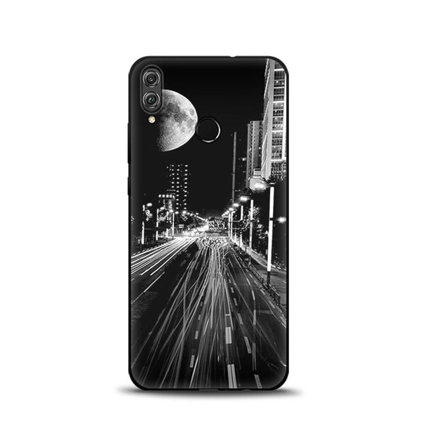 JURCHEN Case For Huawei Honor 8X Soft TPU Silicone Cartoon Cute Back Cover For Huawei Honor 8X JSN-AL00 a TL00 6.5" Phone Cases