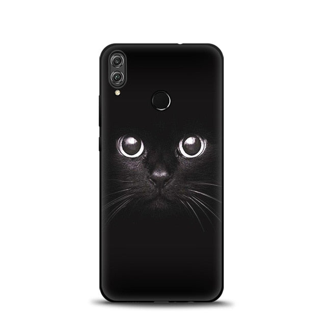 JURCHEN Case For Huawei Honor 8X Soft TPU Silicone Cartoon Cute Back Cover For Huawei Honor 8X JSN-AL00 a TL00 6.5" Phone Cases