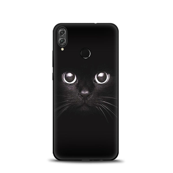 JURCHEN Case For Huawei Honor 8X Soft TPU Silicone Cartoon Cute Back Cover For Huawei Honor 8X JSN-AL00 a TL00 6.5" Phone Cases