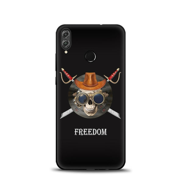 JURCHEN Case For Huawei Honor 8X Soft TPU Silicone Cartoon Cute Back Cover For Huawei Honor 8X JSN-AL00 a TL00 6.5" Phone Cases