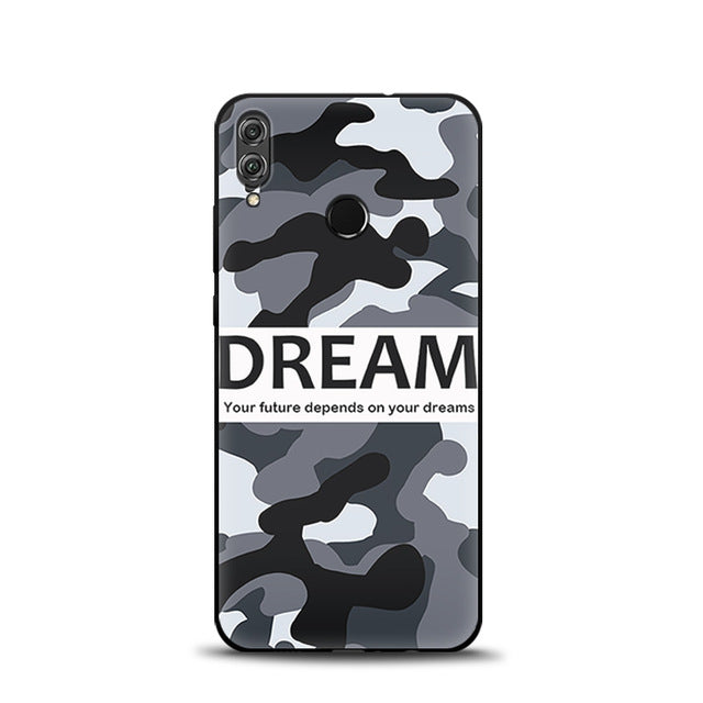 JURCHEN Case For Huawei Honor 8X Soft TPU Silicone Cartoon Cute Back Cover For Huawei Honor 8X JSN-AL00 a TL00 6.5" Phone Cases