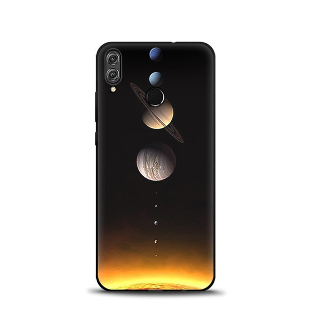 JURCHEN Case For Huawei Honor 8X Soft TPU Silicone Cartoon Cute Back Cover For Huawei Honor 8X JSN-AL00 a TL00 6.5" Phone Cases