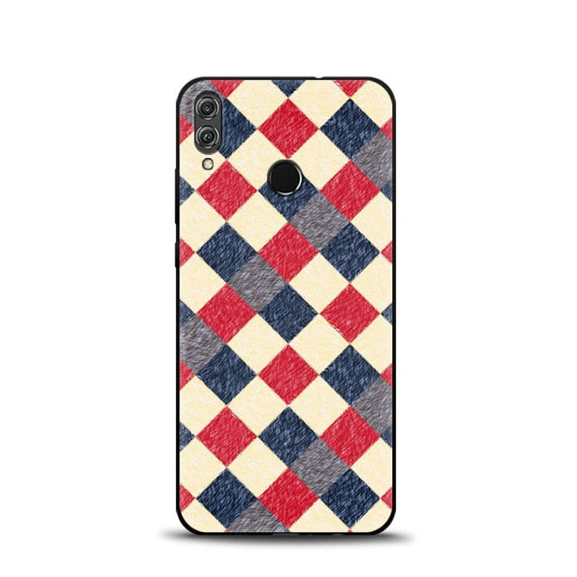 JURCHEN Case For Huawei Honor 8X Soft TPU Silicone Cartoon Cute Back Cover For Huawei Honor 8X JSN-AL00 a TL00 6.5" Phone Cases