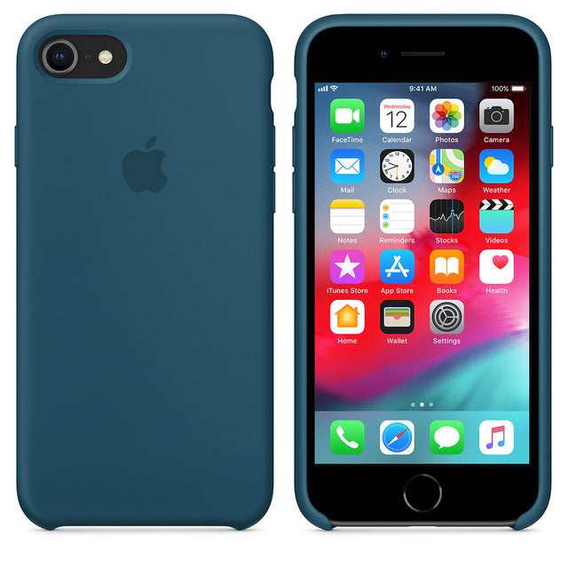Have LOGO For iPhone 7 case cover 7 8 plus back cover ZRSE For apple Silicone Anti-knock phone case for iPhone 7 for iPhone 8
