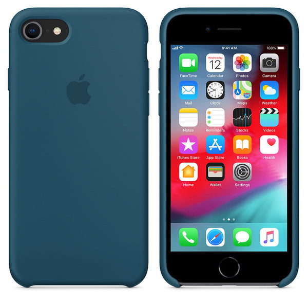 Have LOGO For iPhone 7 case cover 7 8 plus back cover ZRSE For apple Silicone Anti-knock phone case for iPhone 7 for iPhone 8