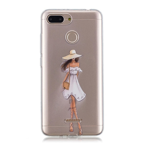 Soft TPU Silicone Case sFor Fundas Xiaomi Redmi 6 Case For Coque Xiaomi Redmi 6 Case Xiaomi Redmi 6 Cover Transparent Phone Case