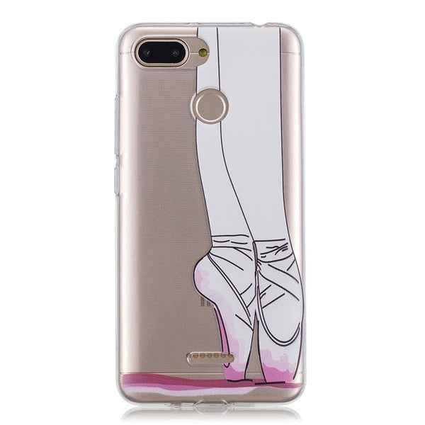 Soft TPU Silicone Case sFor Fundas Xiaomi Redmi 6 Case For Coque Xiaomi Redmi 6 Case Xiaomi Redmi 6 Cover Transparent Phone Case