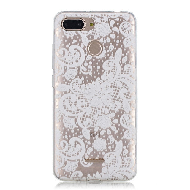 Soft TPU Silicone Case sFor Fundas Xiaomi Redmi 6 Case For Coque Xiaomi Redmi 6 Case Xiaomi Redmi 6 Cover Transparent Phone Case