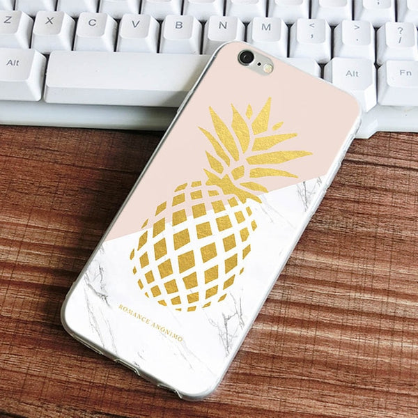 MaiYaCa pineapple On Sale Luxury Cool Phone Accessories Case For iphone 8 8plus 7 7plus 6 6plus 5 5s XR SE Soft TPU Mobile cover