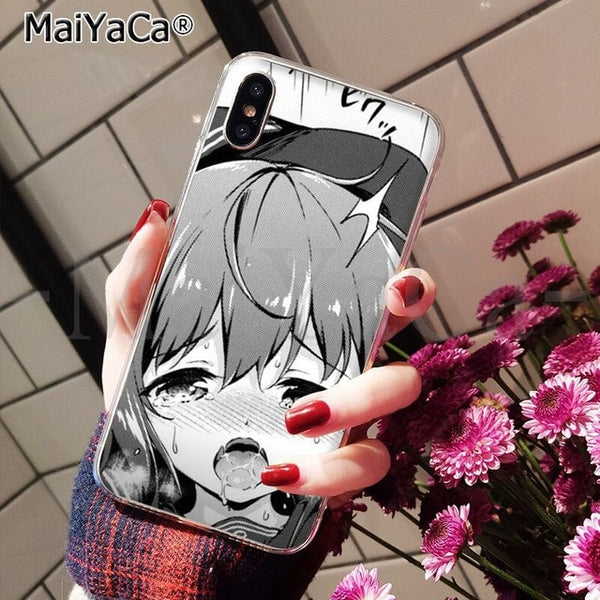 MaiYaCa Anime girl cartoon japan Coque Shell Phone Case for Apple iPhone 8 7 6 6S Plus X XS MAX 5 5S SE XR Mobile Cover