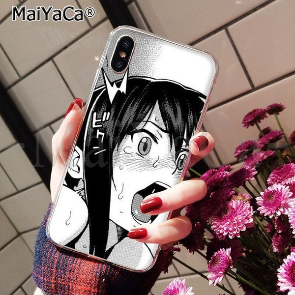 MaiYaCa Anime girl cartoon japan Coque Shell Phone Case for Apple iPhone 8 7 6 6S Plus X XS MAX 5 5S SE XR Mobile Cover