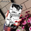 MaiYaCa Anime girl cartoon japan Coque Shell Phone Case for Apple iPhone 8 7 6 6S Plus X XS MAX 5 5S SE XR Mobile Cover