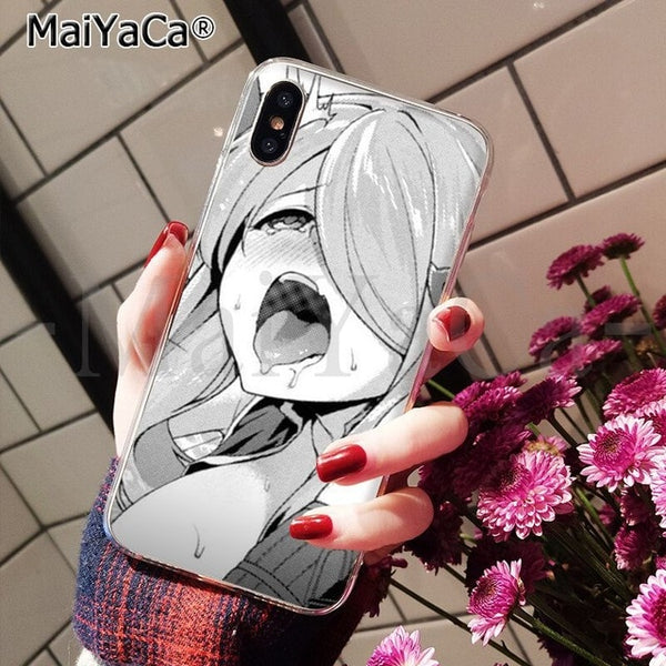 MaiYaCa Anime girl cartoon japan Coque Shell Phone Case for Apple iPhone 8 7 6 6S Plus X XS MAX 5 5S SE XR Mobile Cover