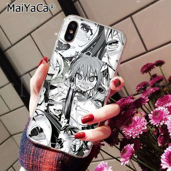 MaiYaCa Anime girl cartoon japan Coque Shell Phone Case for Apple iPhone 8 7 6 6S Plus X XS MAX 5 5S SE XR Mobile Cover