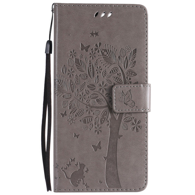 Luxury Leather Wallet Phone Cases For iPhone X XS MAX XR 5C 5S SE 6 6S 7 8 Plus Flip Cover Card Slot For iPhone 6 Plus Stand Bag
