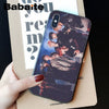 Babaite BTS Pattern TPU Soft Phone Accessories Cell Phone Case for Apple iPhone 8 7 6 6S Plus X XS MAX 5 5S SE XR Mobile Cover