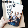 Babaite BTS Pattern TPU Soft Phone Accessories Cell Phone Case for Apple iPhone 8 7 6 6S Plus X XS MAX 5 5S SE XR Mobile Cover