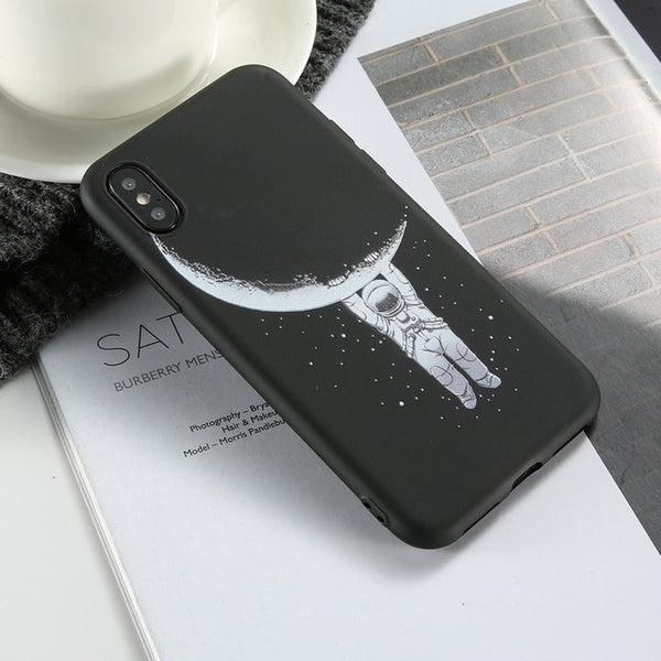 KISSCASE Moon Pattern For Huawei Mate 20 10 P20 P10 Lite Pro Luxury Phone Case For Honor 10 9 Lite 8X Huawei P20 Lite Soft Cover