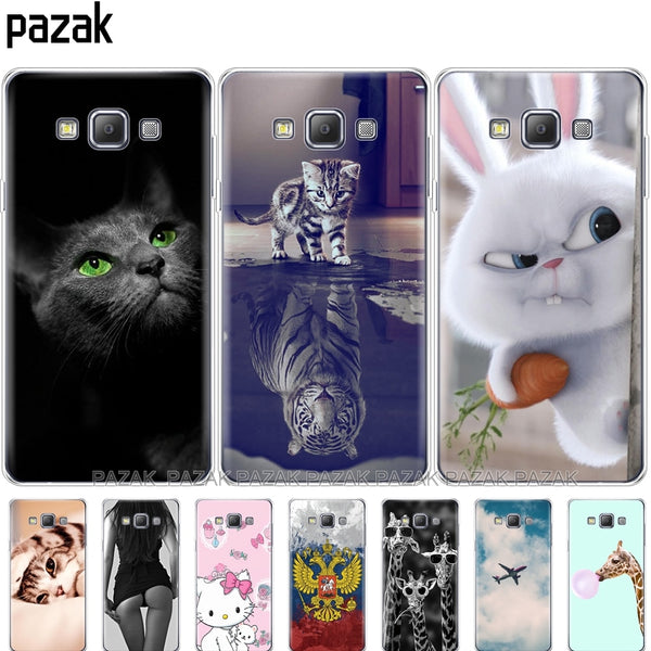 silicone case for Samsung Galaxy A5 2015 Phone Cases Soft Silicon Covers for Samsung A5 A500H A500F 5.0 " inch Phone shell new