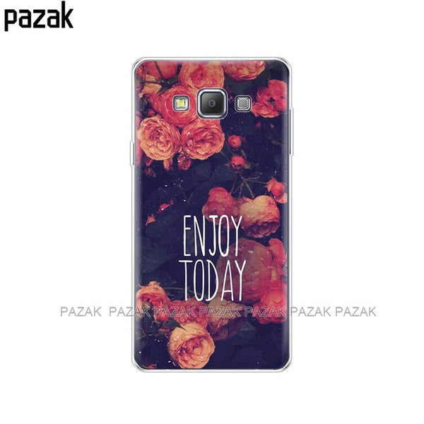 silicone case for Samsung Galaxy A5 2015 Phone Cases Soft Silicon Covers for Samsung A5 A500H A500F 5.0 " inch Phone shell new