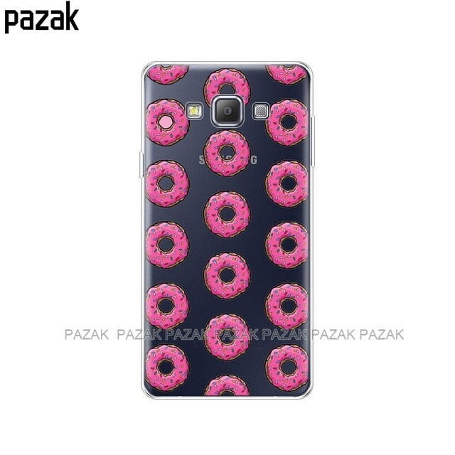silicone case for Samsung Galaxy A5 2015 Phone Cases Soft Silicon Covers for Samsung A5 A500H A500F 5.0 " inch Phone shell new