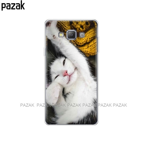 silicone case for Samsung Galaxy A5 2015 Phone Cases Soft Silicon Covers for Samsung A5 A500H A500F 5.0 " inch Phone shell new