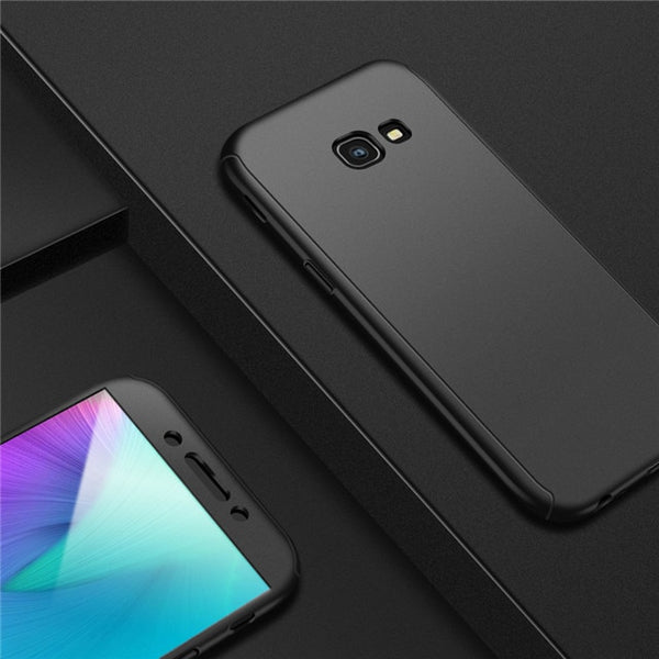 360 Full Cover Phone Case For Samsung Galaxy A3 A5 J7 J5 2016 A6 A8 2018 Case For Samsung A5 A7 2017 Protective Shell Case Cover