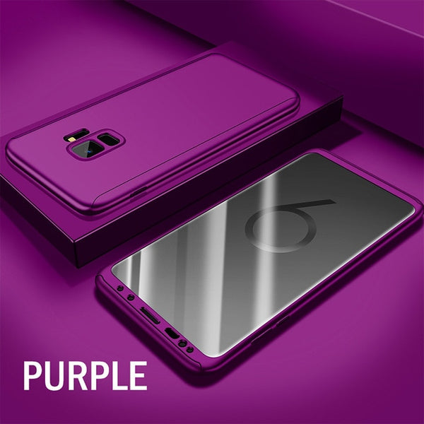 ZNP Luxury 360 Full Protection Cover Cases For Samsung Galaxy S9 S8 Plus Note 9 8 S7 Edge Phone Case For Samsung S7 S8 S9 Case