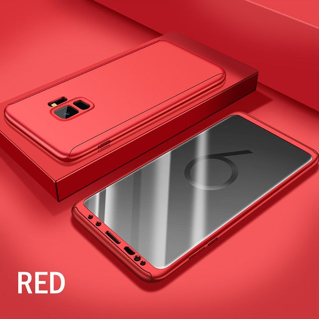ZNP Luxury 360 Full Protection Cover Cases For Samsung Galaxy S9 S8 Plus Note 9 8 S7 Edge Phone Case For Samsung S7 S8 S9 Case