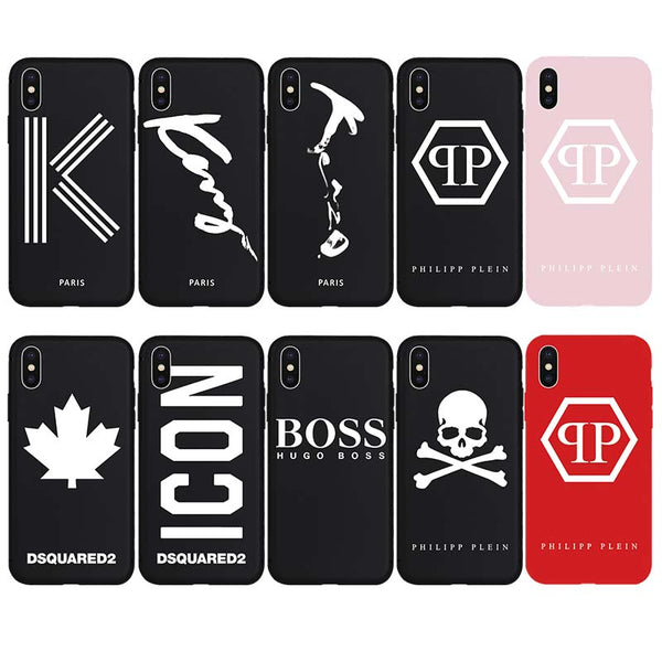 PHILIPP PLEIN K ICON Brand NEW Soft Case for iPhone 7Plus 7 8 8Plus X Xs Max XR 6 6s Plus 5 5s SE Phone Cover Cases Coque Shell