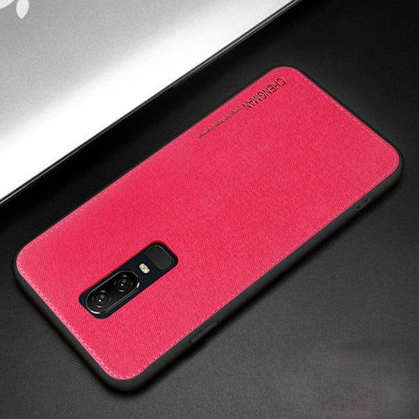 Anti-knoc Soft TPU Matte  Silicon Cloth Mobile Business Phone Cases For Oneplu 6 Oneplu5 Case For OnePlus 6 5 5T Cover