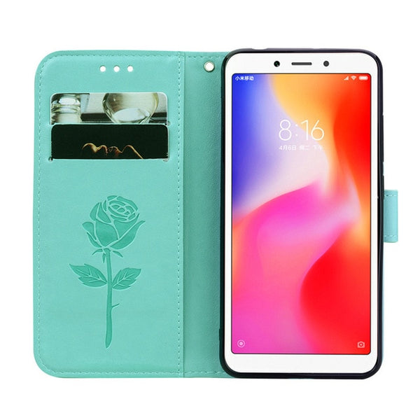 Xiaomi Redmi 6A Case On Redmi 6 Cover Silicone Redmi 6A Leather Flip Case For ksiomi xiomi xiaomei Redmi 6 A6 A 6A Phone Case