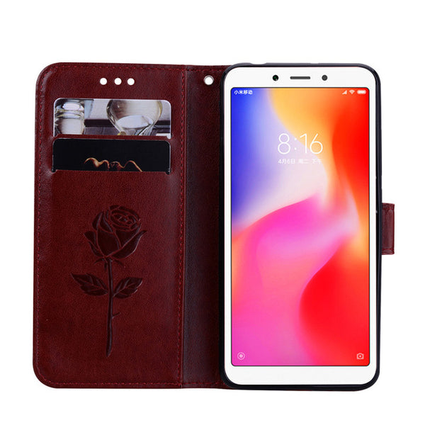 Xiaomi Redmi 6A Case On Redmi 6 Cover Silicone Redmi 6A Leather Flip Case For ksiomi xiomi xiaomei Redmi 6 A6 A 6A Phone Case