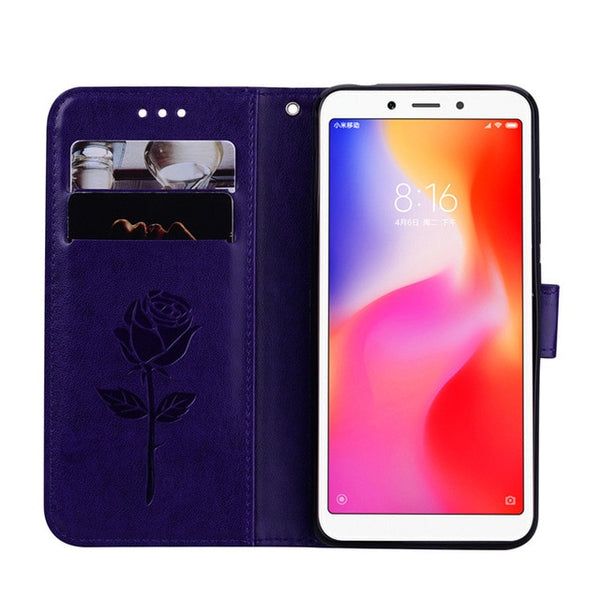 Xiaomi Redmi 6A Case On Redmi 6 Cover Silicone Redmi 6A Leather Flip Case For ksiomi xiomi xiaomei Redmi 6 A6 A 6A Phone Case