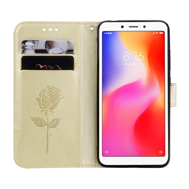 Xiaomi Redmi 6A Case On Redmi 6 Cover Silicone Redmi 6A Leather Flip Case For ksiomi xiomi xiaomei Redmi 6 A6 A 6A Phone Case