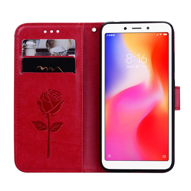 Xiaomi Redmi 6A Case On Redmi 6 Cover Silicone Redmi 6A Leather Flip Case For ksiomi xiomi xiaomei Redmi 6 A6 A 6A Phone Case