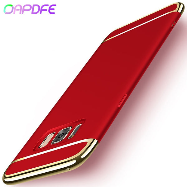 OAPDFE Luxury Full Cover Phone Case For Samsung Galaxy S9 S8 Plus S7 Edge Note 8 9 J3 J5 J7 A3 A5 A7 2016 2017 A8 Plus 2018 Case