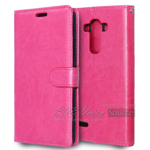 New arrive magnetic design flip leather cover case for lg g4 phone cases with card holders mobile phone cover for LG G4