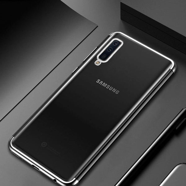 Phone Case For Samsung Galaxy A7 2018 Cases Silicone Plated Fundas For Samsung A7 2017 A7 2016 A750 A730 A720 A710 Cover Bumper