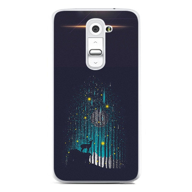 For LG G2 D801 D802 5.2 inch Solf TPU Silicone Color Paint DIY Case Mobile Phone Cover Bag Cellphone Housing Shell Skin Mask