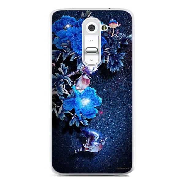 For LG G2 D801 D802 5.2 inch Solf TPU Silicone Color Paint DIY Case Mobile Phone Cover Bag Cellphone Housing Shell Skin Mask