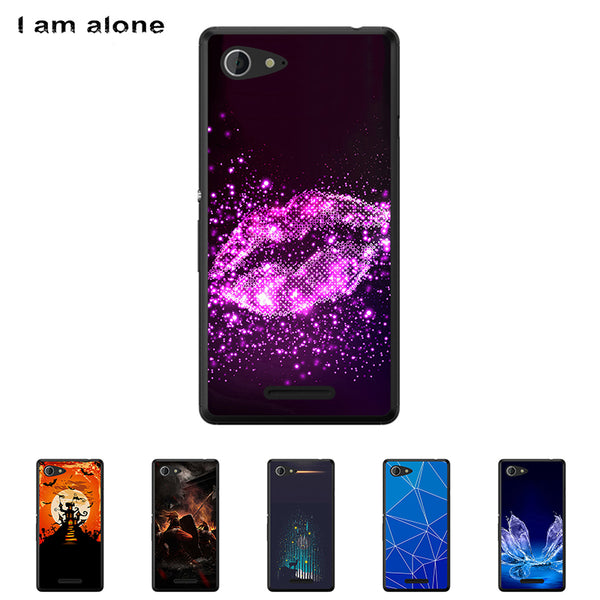 For Sony Xperia E3 D2203 D2206 4.5" Solf TPU Silicone Case Mobile Phone Cover Bag Cellphone Housing Shell Skin Mask DIY Case