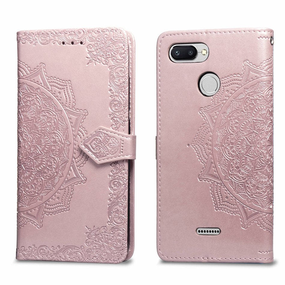 Flip Wallet PU Leather Case For Xiaomi Redmi 6A Case Xiaomi Redmi 6 Cover High Quality Card Slot Phone Cases 5.45 inch
