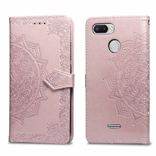 Flip Wallet PU Leather Case For Xiaomi Redmi 6A Case Xiaomi Redmi 6 Cover High Quality Card Slot Phone Cases 5.45 inch