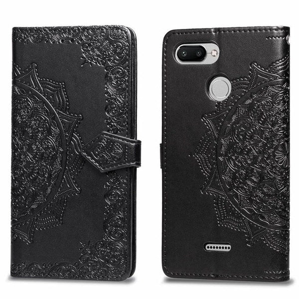 Flip Wallet PU Leather Case For Xiaomi Redmi 6A Case Xiaomi Redmi 6 Cover High Quality Card Slot Phone Cases 5.45 inch