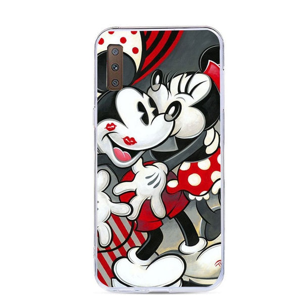 Soft Cases For Samsung Galaxy A7 2018 Phone Cover Silicone Back Case Cover For Samsung A5 A7 J5 2017 A8 Plus 2018 S8 S9 Plus