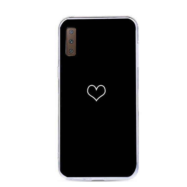 Soft Cases For Samsung Galaxy A7 2018 Phone Cover Silicone Back Case Cover For Samsung A5 A7 J5 2017 A8 Plus 2018 S8 S9 Plus