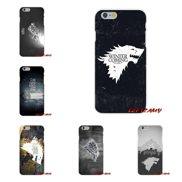 Mobile Phone Cover Bag For Huawei P Smart Mate Y6 Pro P8 P9 P10 Nova P20 Lite Pro Mini 2017 Game of Throne House Stark Wolf Logo