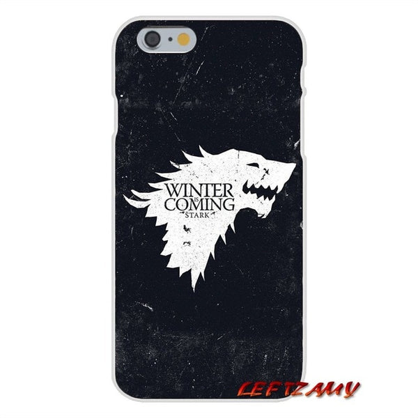 Mobile Phone Cover Bag For Huawei P Smart Mate Y6 Pro P8 P9 P10 Nova P20 Lite Pro Mini 2017 Game of Throne House Stark Wolf Logo