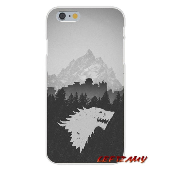 Mobile Phone Cover Bag For Huawei P Smart Mate Y6 Pro P8 P9 P10 Nova P20 Lite Pro Mini 2017 Game of Throne House Stark Wolf Logo